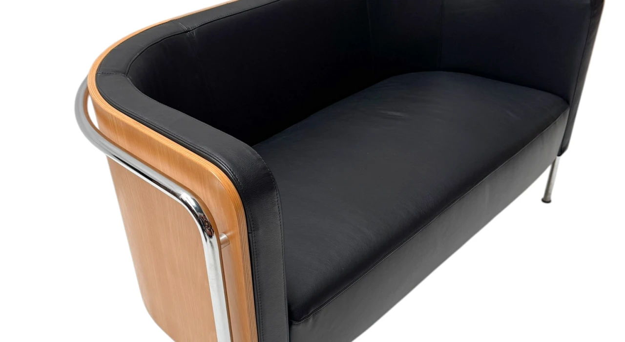 Bauhaus Style S3002 Tub Sofa by Christoph Zschoke for Thonet, 2000s